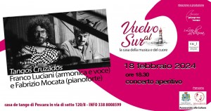 concerto apertitivo pescara i luoghi dellanima fabrizio mocata franco luciani tangos cruzados vuelvo al sur